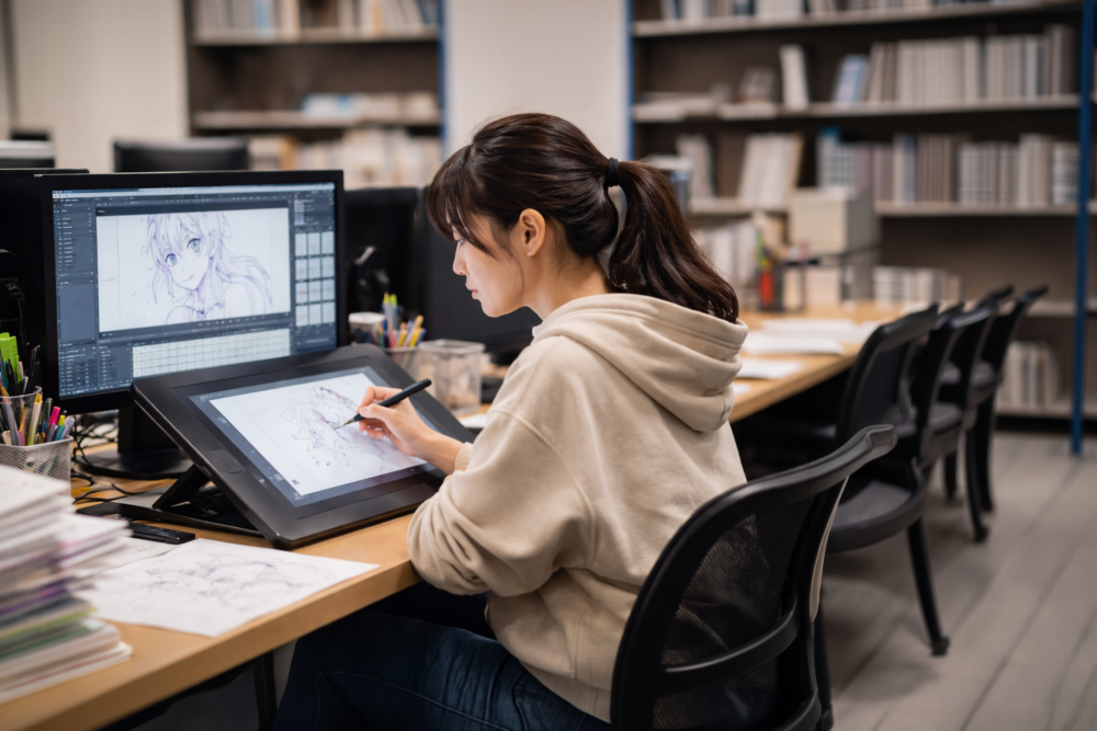 アニメーターになるには？仕事内容や必要スキルなどを紹介